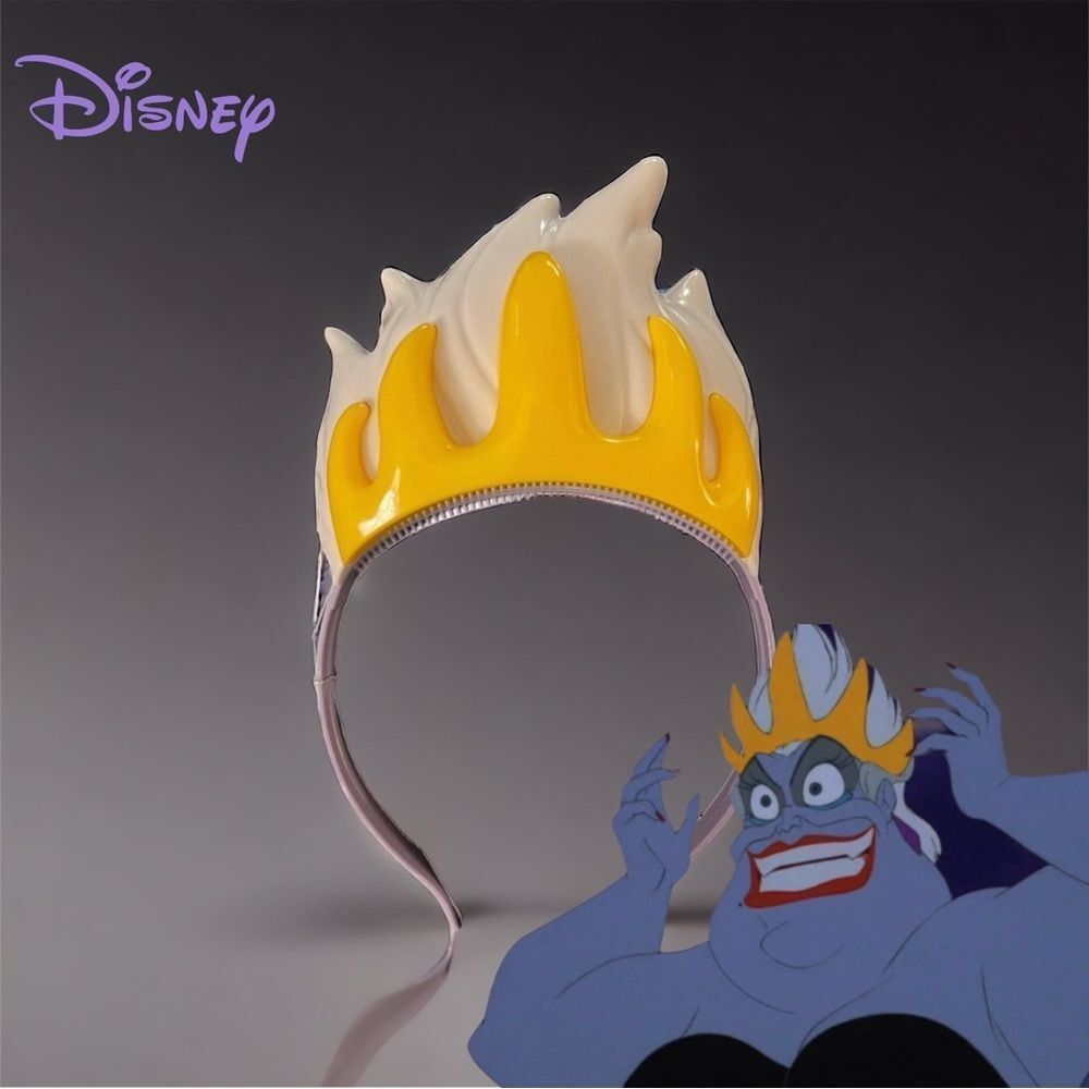 Ursula with Her Crown Light Up Head Band for Ages 3+